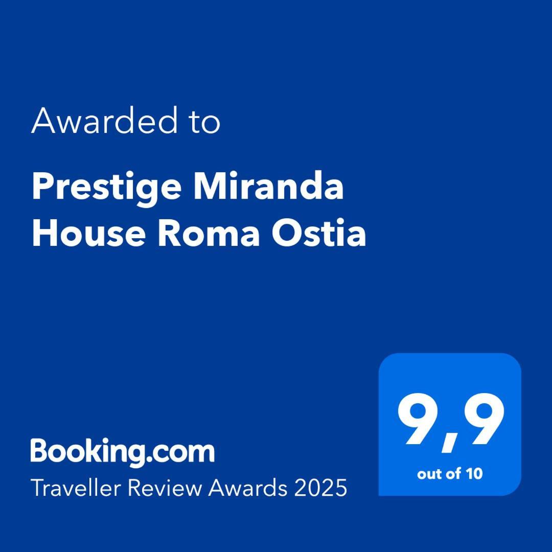 Апартаменты Prestige Miranda House Roma Ostia Экстерьер фото